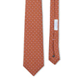 Tie - Patterned Silk Threefold