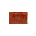 Brown Crocodile Leather Notepad