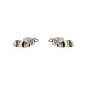 Cufflinks - Painter's Palette & Tube Sterling Silver & Enamel