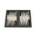 Black And Grey Leather Backgammon And Chess Especially For Degand Brussels