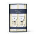 Suspenders - Moiré Effect Nylon & Cotton Leather Loops