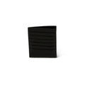 Black Grained Leather Card Holder