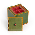 Jewelry Box - Tutti Frutti Green Cube