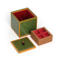 Jewelry Box - Tutti Frutti Green Cube