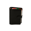 Black Ambra Calf Leather Organizer