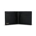 Black Crocodile Leather Billfold Cardholder