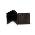 Moro Crocodile Leather Banknotes Holder and Wallet