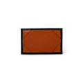 Black and Brown Grained Leather Notepad