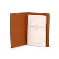 Brown Grained Leather Directory