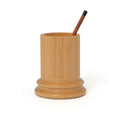 Beige Sycamore Column Pencil Holder