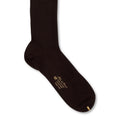 Plain Dark Brown Scotland Thread Long Socks