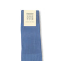 Plain Light Blue Scotland Thread Long Socks