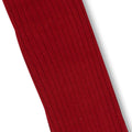 Plain Ruby Scotland Thread Long Socks