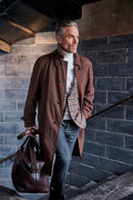 Brown Belseta Raincoat