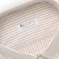 Shirt - Checkered Cotton Double Cuff