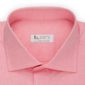 White Sky Blue And Red Striped Patterns Cotton Single Cuff Long Sleeves Shirt Especially For Degand Brussels