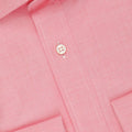 White Sky Blue And Red Striped Patterns Cotton Single Cuff Long Sleeves Shirt Especially For Degand Brussels