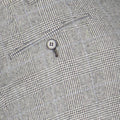 Two-Piece Suit - Prince-Of-Wales Parlamento Wool Finished Sleeves