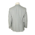 Blazer -  TRAIANO Checkered Cotton Unfinished Sleeves