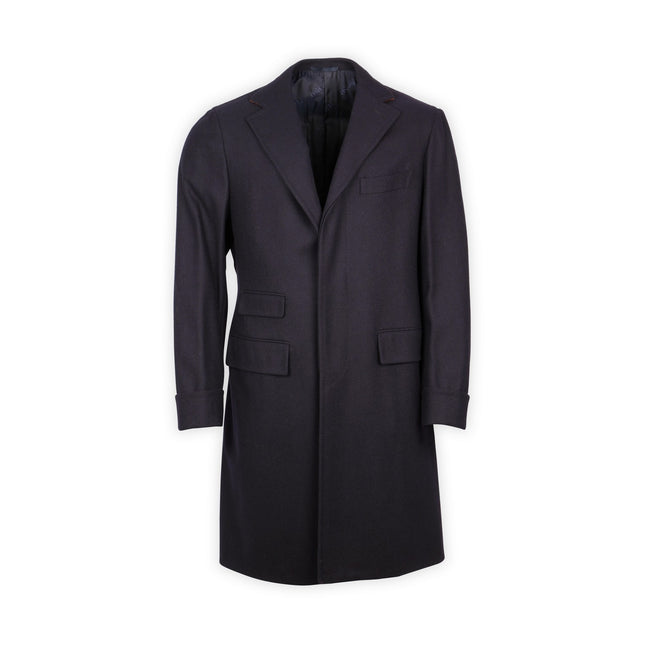 Martingale Coat - Plain Colour Wool & Cashmere
