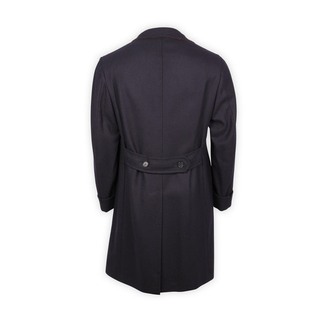 Martingale Coat - Plain Colour Wool & Cashmere