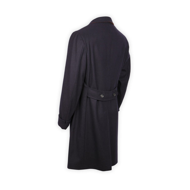 Martingale Coat - Plain Colour Wool & Cashmere