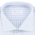 Shirt - Striped Cotton Double Cuff