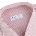 Shirt - Checkered Cotton Double Cuff