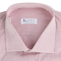 Shirt - Checkered Cotton Double Cuff