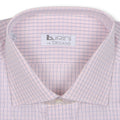 Shirt - Checkered Cotton Double Cuff
