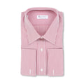 Shirt - Striped Cotton Double Cuff