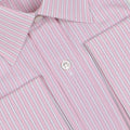 Shirt - Striped Cotton Double Cuff