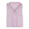 Shirt - Striped Cotton Double Cuff