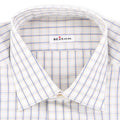 Shirt - Checkered Cotton Double Cuff