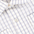 Shirt - Checkered Cotton Double Cuff