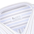 Shirt - Striped Cotton Double Cuff