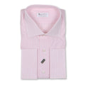Shirt - Striped Cotton Double Cuff