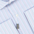 Shirt - Striped Cotton Double Cuff
