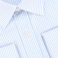 Shirt - Striped Cotton Double Cuff