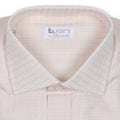 Shirt - Checkered Cotton Double Cuff