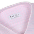 Shirt - Checkered Cotton Double Cuff