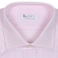 Shirt - Checkered Cotton Double Cuff