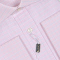 Shirt - Checkered Cotton Double Cuff