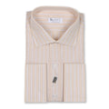 Shirt - Striped Cotton Double Cuff