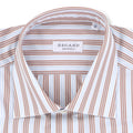 Plain Cream Beige Double Cuff Shirt