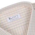 Shirt - Checkered Cotton Double Cuff