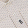 Shirt - Checkered Cotton Double Cuff