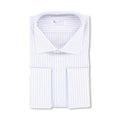 Shirt - Striped Cotton Double Cuff