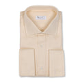 Shirt - Herringbone Cotton Double Cuff