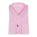 Shirt - Vichy Cotton Double Cuff